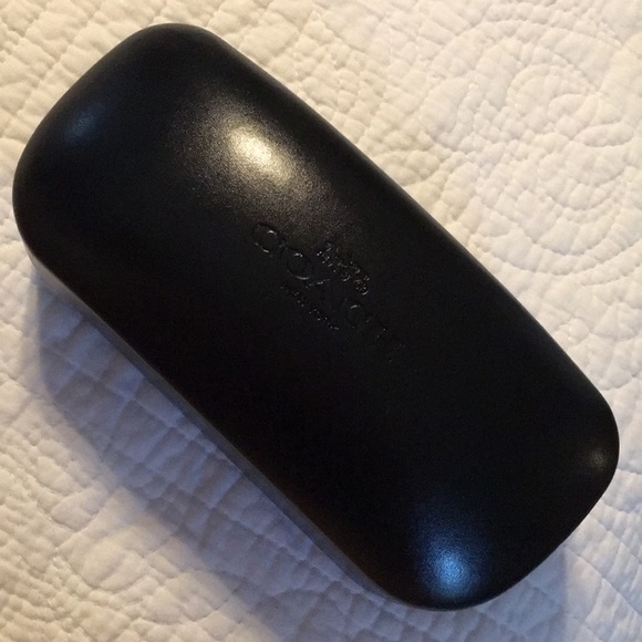 New Coach Round Red Sand Gradient Frame Sunglasses - Picture 5 of 6